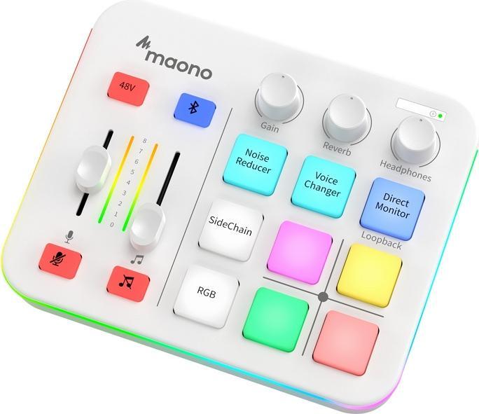 Actual product image Maono G1 Neo Sound Card (white)