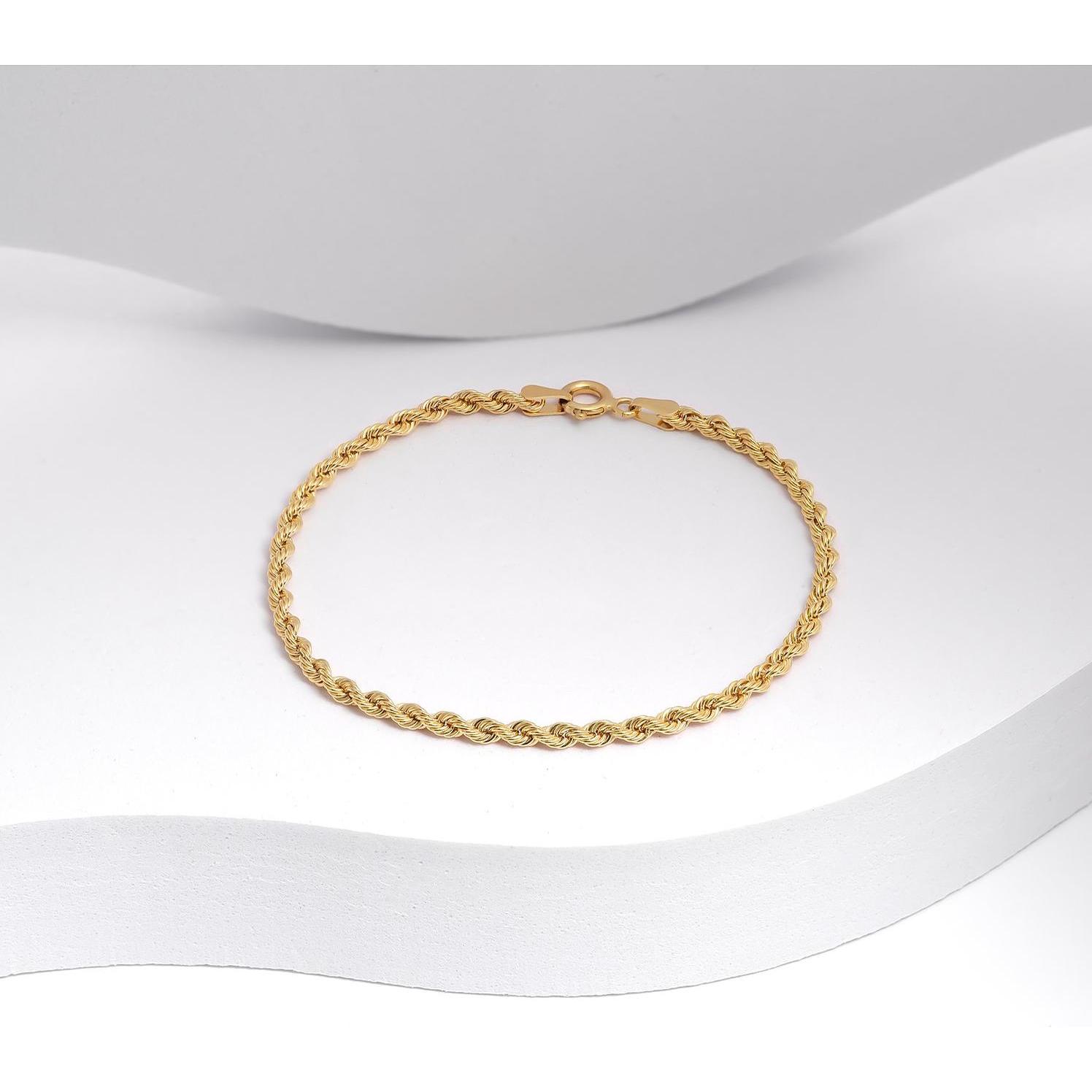 Thumbnail - Favs, Armschmuck, Armband, (18 cm, 375er Gelbgold)