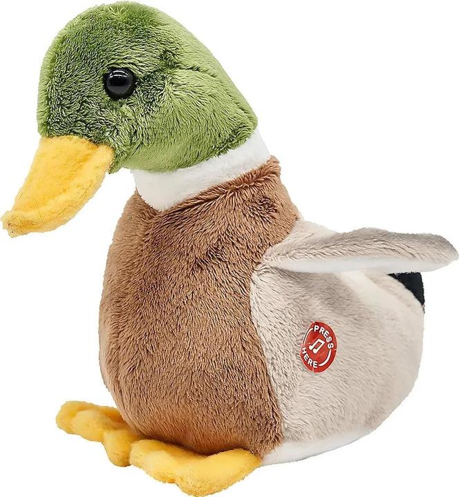 Image du produit Uniring Peluche canard avec voix (15 cm)