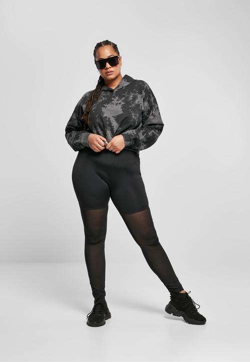 Immagine prodotto Urban Classics Felpa con cappuccio corta oversize da donna, sbiancata (3XL)