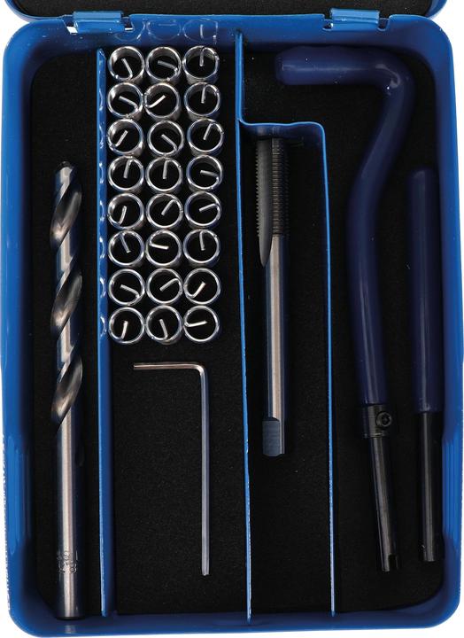 Actual product image BGS Thread Repair Kit M8 x 1.0 mm 29 pcs.