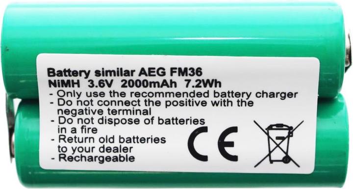 Immagine prodotto AccuCell Batteria AEG FM36, Elektrolux
