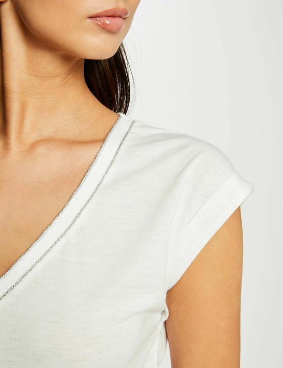 Produktbild Morgan T-Shirt mit V-Ausschnitt (M)