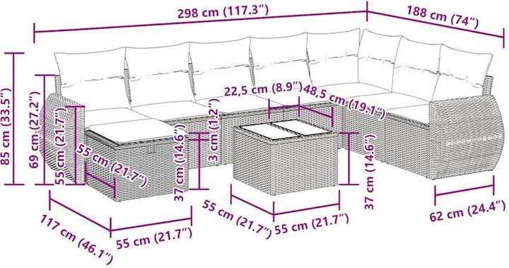 Produktbild vidaXL Mariana