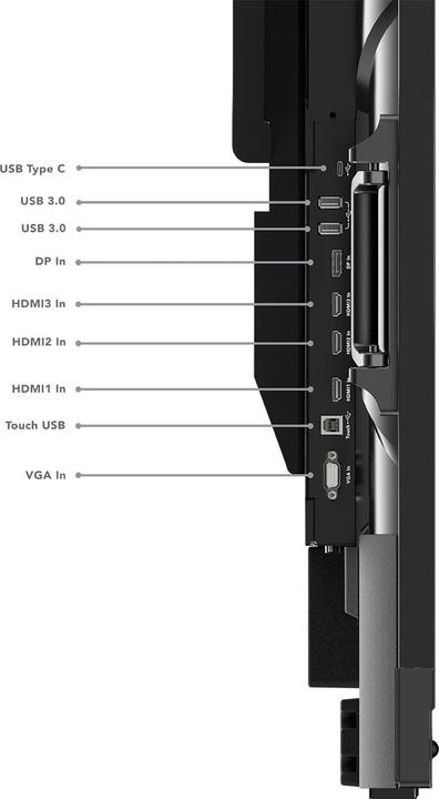 Image du produit Lenovo ThinkVision T86 (3840 x 2160 pixels, 86")