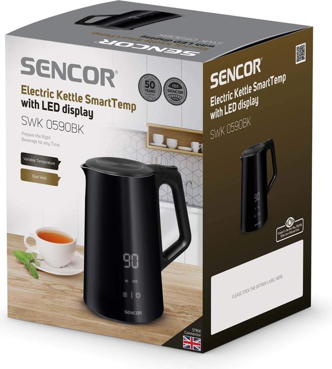 Actual product image Sencor SWK 0590BK (1.50 l)