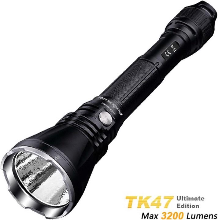 Fenix Flashlight TK47UE LED, range max. 700 meters (3200 lm)