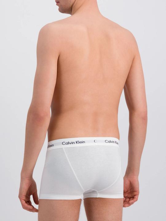 Produktbild Calvin Klein Low Rise Trunk "Cotton Stretch" weiss (M, 3er Pack)