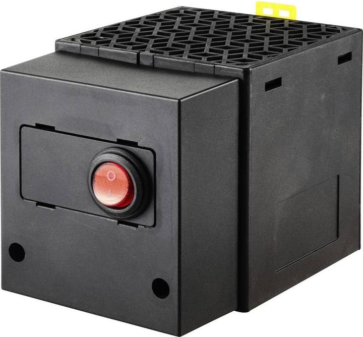 Actual product image Tru Components TC-NTL411-S-250W Enclosure heater 230 V/AC (max) 250W (L x W x H) 94 x 85 x 134m