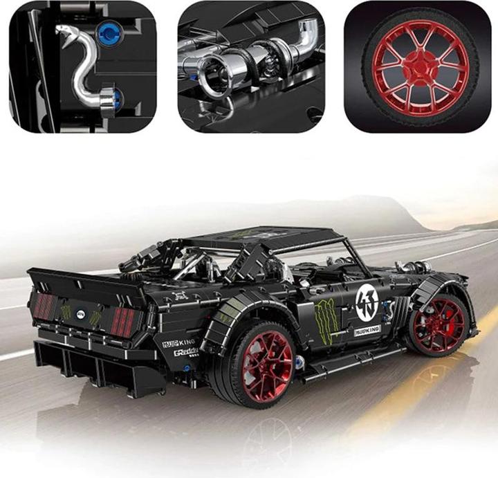 Actual product image Mould King Mustang Hoonicorn