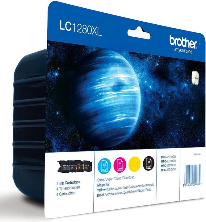 Produktbild Brother LC-1280XLVALBP Value Pack (M, C, Y, BK)