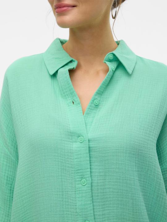 Produktbild Vero Moda VMNATALI 3/4 LONG OVERSHIRT NOOS Hemdblusenkleid (M)