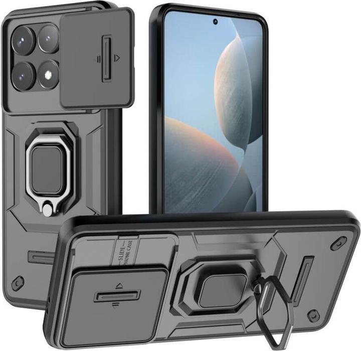 Immagine prodotto Cover-Discount Xiaomi Poco F6 Pro - Custodia blindata con kickstand (Xiaomi Poco F6 Pro)