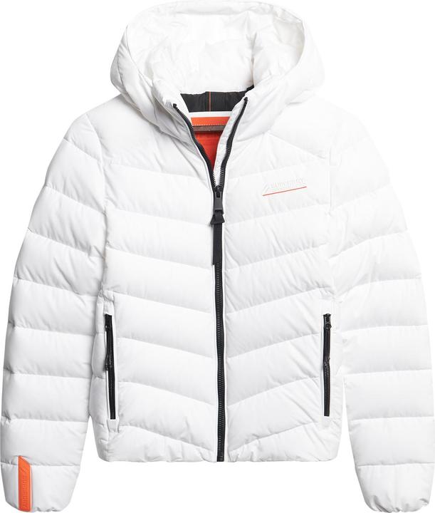 Actual product image Superdry Hooded Microfibre Padded Jacket (S)