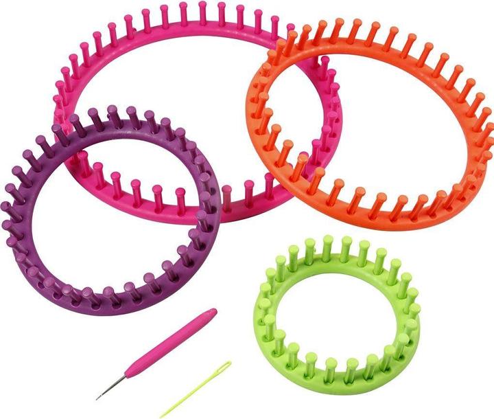 Actual product image Creativ Company Knitting ring set, 4 sizes