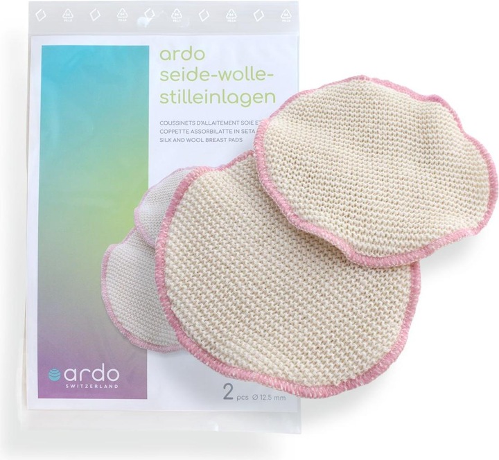 Actual product image Ardo Silk/wool nursing pads, 2 pcs. (2 x)