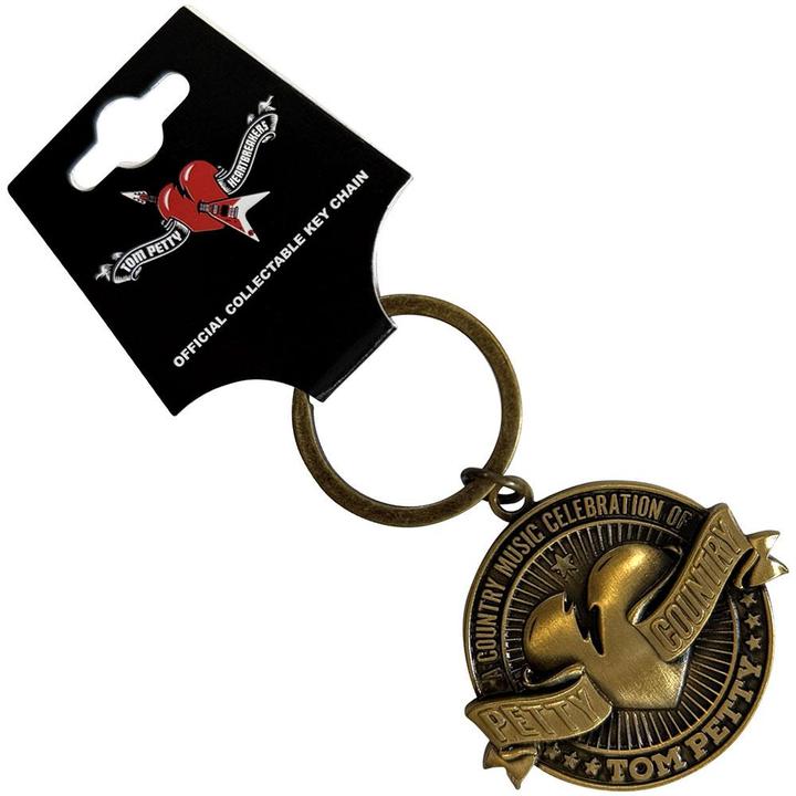 Actual product image Tom Petty & The Heartbreakers Petty Country Keyring