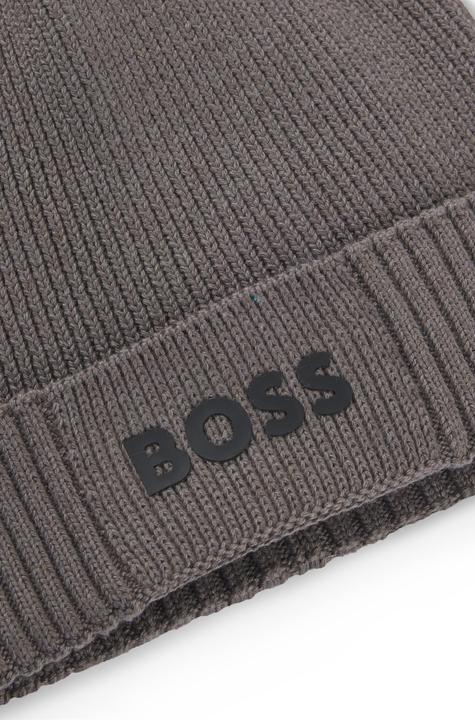 Produktbild Hugo Boss Beanie Asic - Dunkelgrau