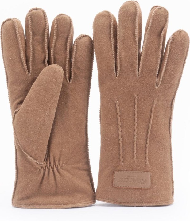 Image du produit Warmbat Ladies Handschuhe Ziege Sué © de - Cognac - Grösse xl (XL)