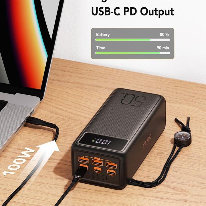 Actual product image Veger Tank Boost (56000 mAh, 100 W, 207.50 Wh)
