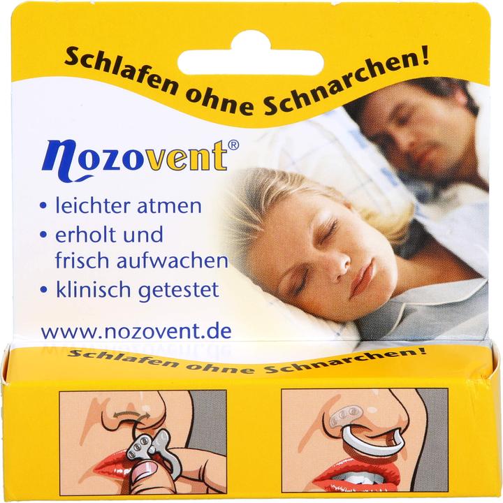 Nozovent Nasenklammer, 2 St