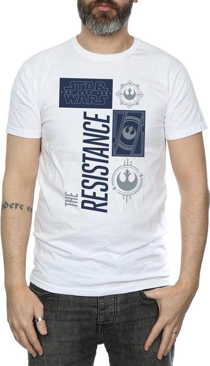 Immagine prodotto Star Wars The Last Jedi The Resistance Maglietta Uomo (XL)