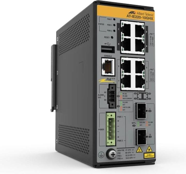 Allied Telesis 8X 10/100/1000T 2X 1G/10G SFP+ (10 Ports)