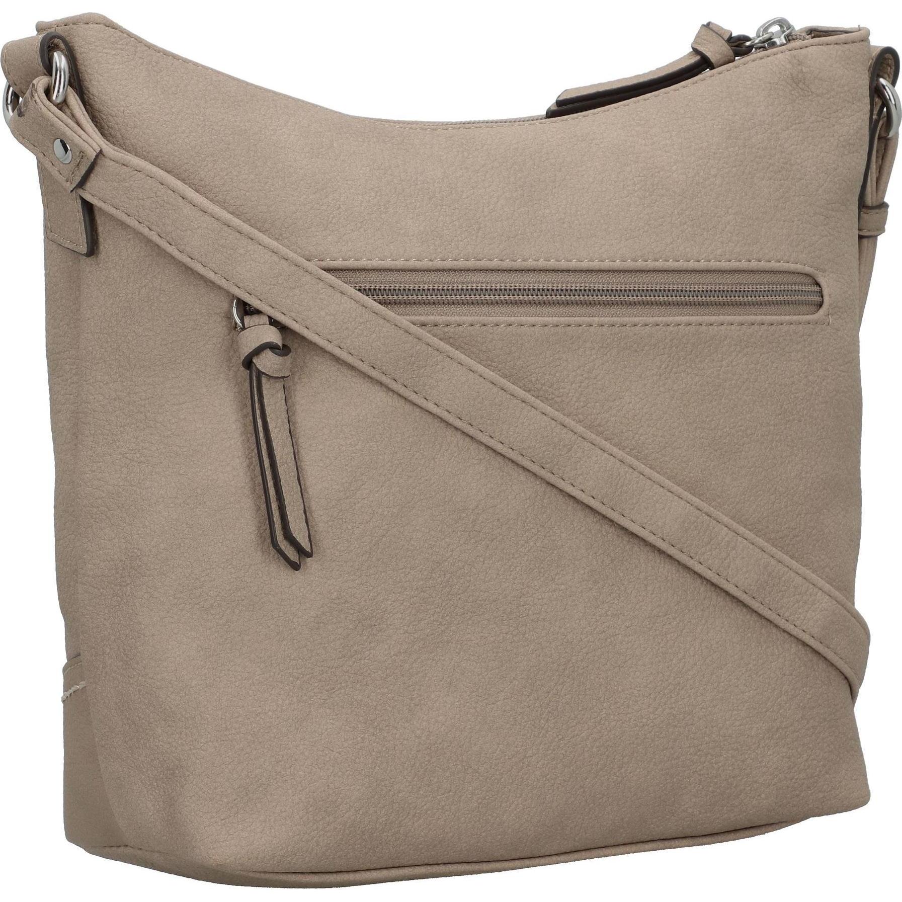 Tom Tailor, Handtasche, Imeri Umhängetasche S 28 cm, Beige