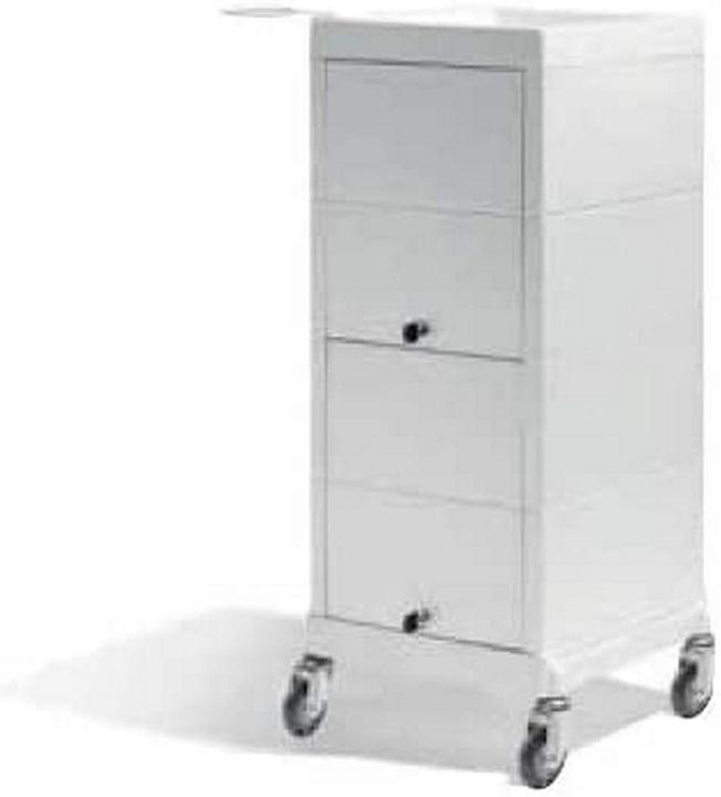 Sibel DiscreteLock Barber Cart White