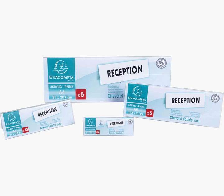 Actual product image Exacompta Table name plates