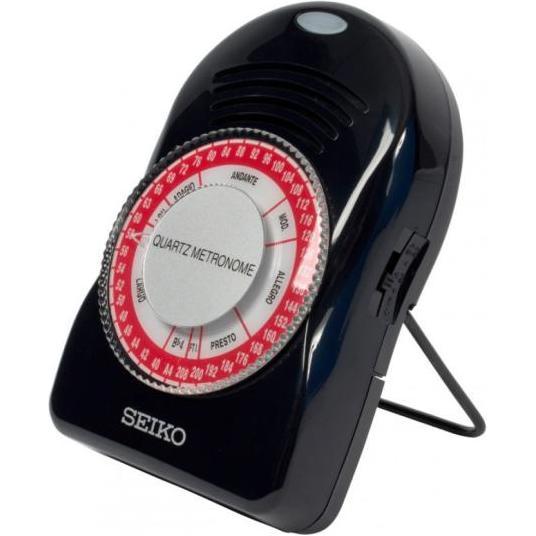 Seiko SQ-50V Quartz Metronom, Stimmgerät, Schwarz