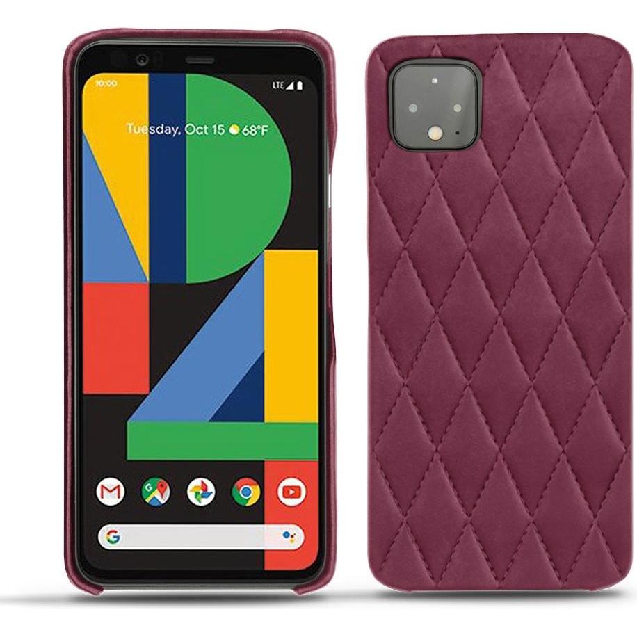 Noreve Lederschutzhülle (Google Pixel 4), Smartphone Hülle, Violett