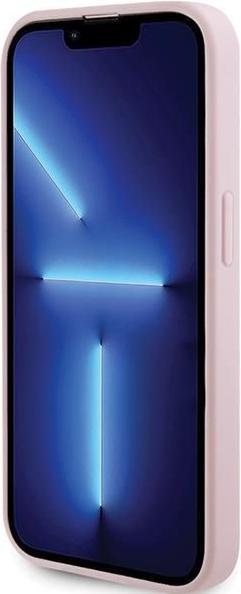Actual product image Guess GUHMP13LPSAHMCP iPhone 13 Pro / 13 6.1" różowy/pink hardcase Saffiano MagSafe (Apple iPhone 13, Apple iPhone 13 Pro)