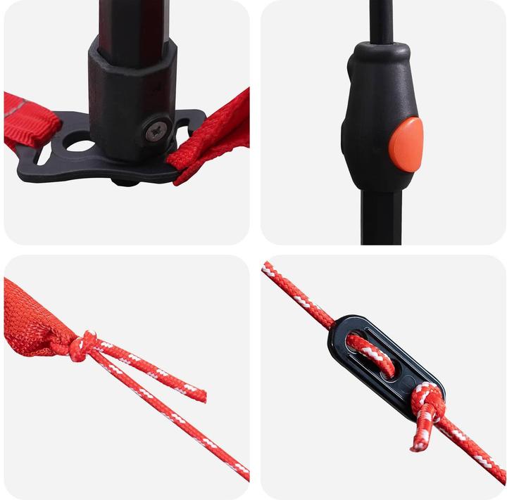 Produktbild vidaXL Sofort Zelt (3.25 kg, 4 Personen)