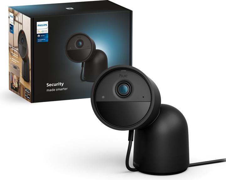 Actual product image Philips Hue Secure Wired Camera with Stand (1920 x 1080 Pixels)