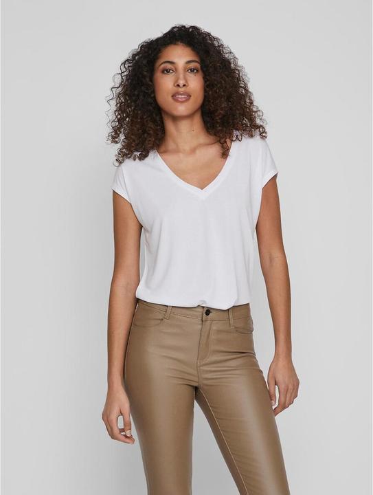 Actual product image Vila V-neck top with short sleeves (L)