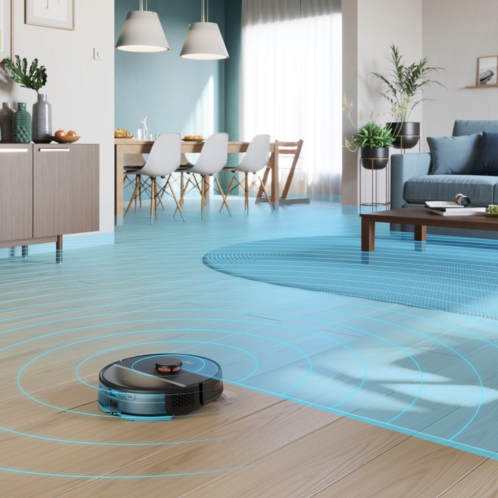 Actual product image Philips HomeRun 3000 Series Aqua XU3100/01 - Robotstofzuiger - Met dweilfunctie (Vacuum mopping robot)