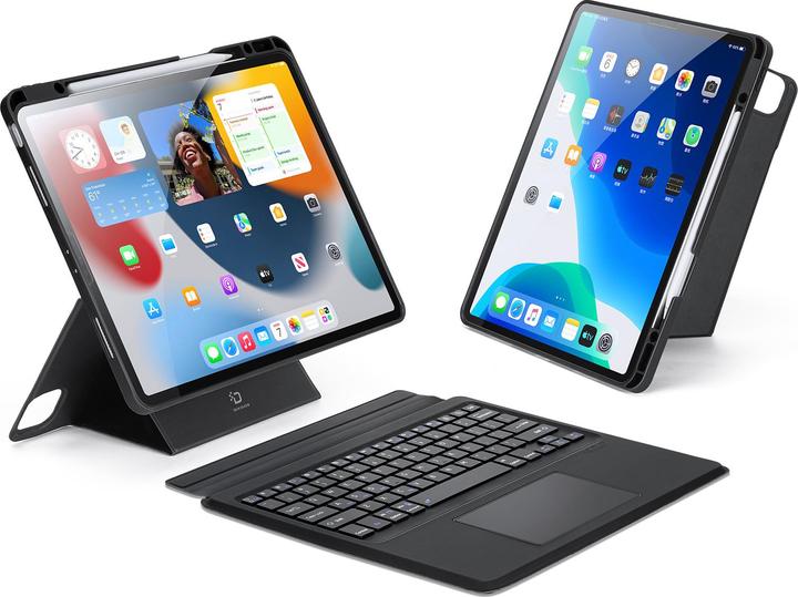 Actual product image Dux Ducis DK Series Keyboard Case (US, iPad Pro 12.9 2020 (4. Gen), iPad Pro 12.9 2021 (5th Gen), iPad Pro 12.9 2022 (6th Gen))