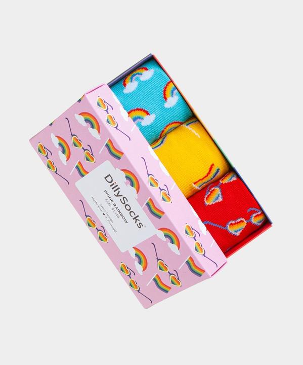 Actual product image DillySocks Hidden Rose Field (Single pack, 41 - 46)