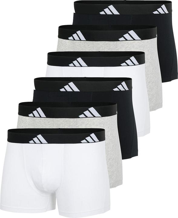 Immagine prodotto adidas 6 confezioni di pantaloncini / pantaloni Active Flex Cotton Retro (XXL, confezione da 6)
