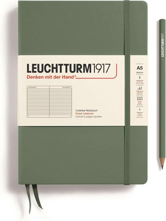 Leuchtturm1917 Notebook (A5, Lined, Hardcover)