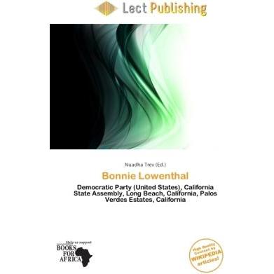 Bonnie Lowenthal, Fachbücher