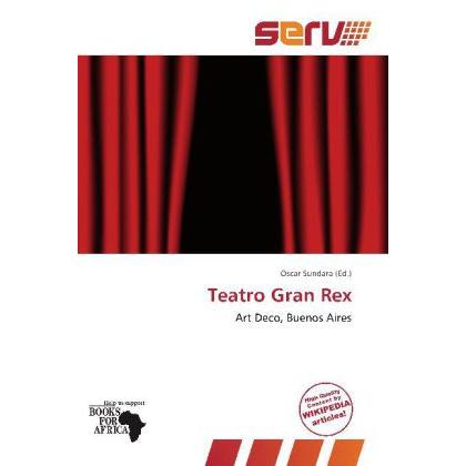 Teatro Gran Rex, Fachbücher