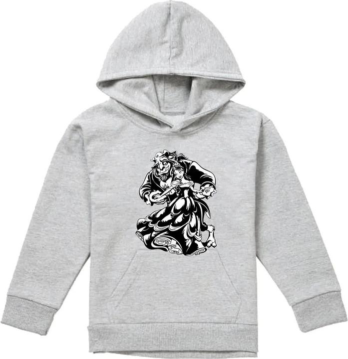 Produktbild Beauty And The Beast Kapuzenpullover meliert (128)
