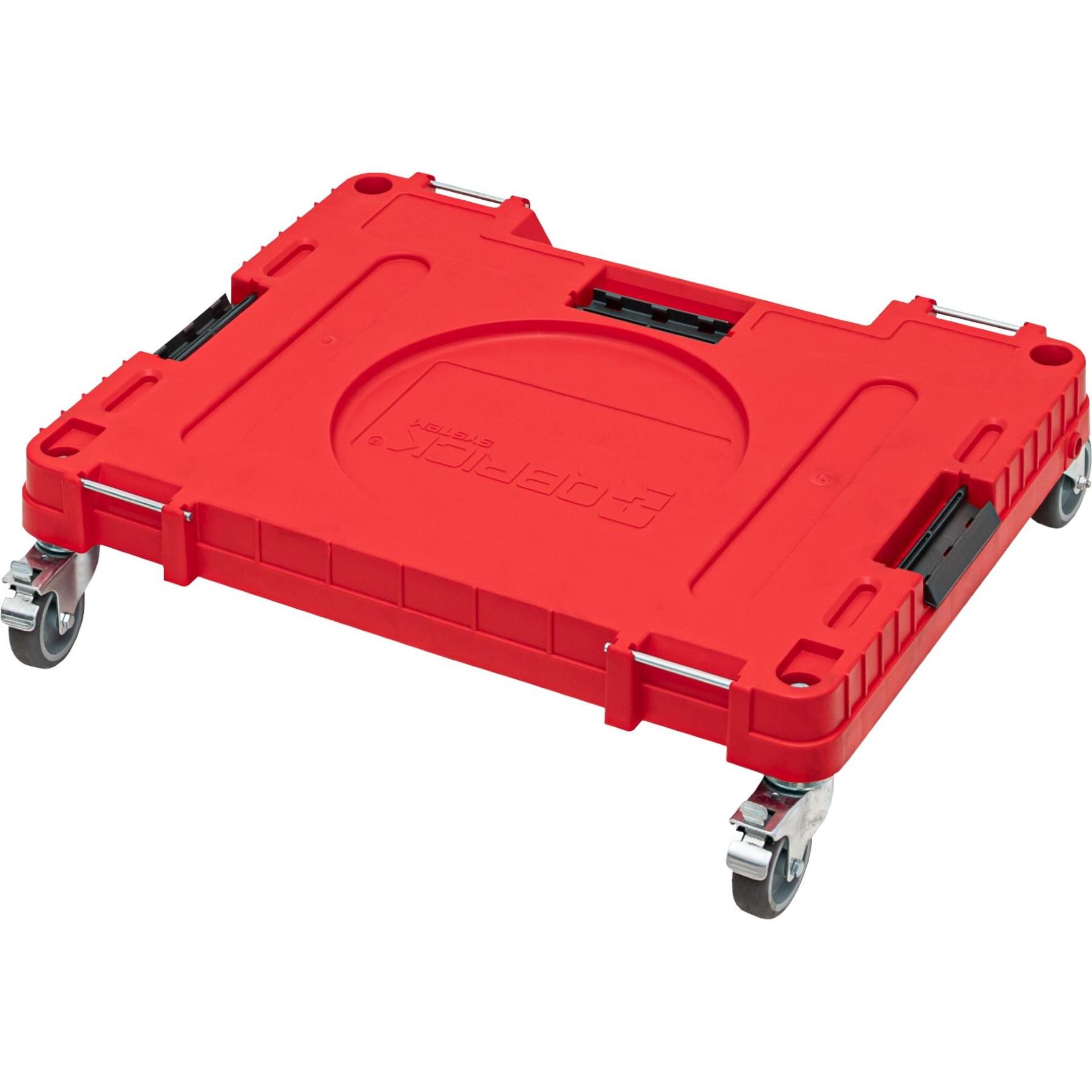 Qbrick, Transportwagen, Rollbare Plattform System ONE 2.0 Transport Platform Workshop Red Ultra HD rot (120 kg)