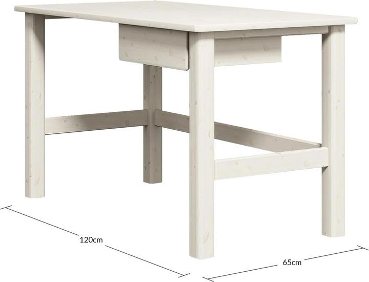 Immagine prodotto Flexa Scrivania classica smaltata (54 x 120 x 54.12 cm)