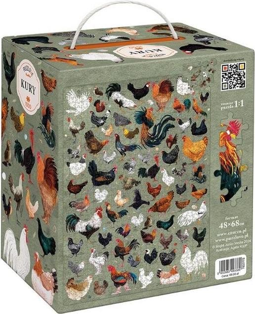 Produktbild Czuczu Puzzle Puzzlove Hühner 1000 Teile (1000 Teile)