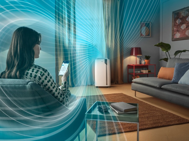 Actual product image De'Longhi PAC EX 130 CST WIFI (48 m², 13000 BTU/h)