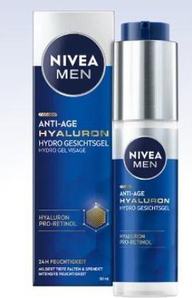 Actual product image NIVEA MEN Anti-Age Hyaluron Hydro Gesichtsgel (50 ml, Face gel)