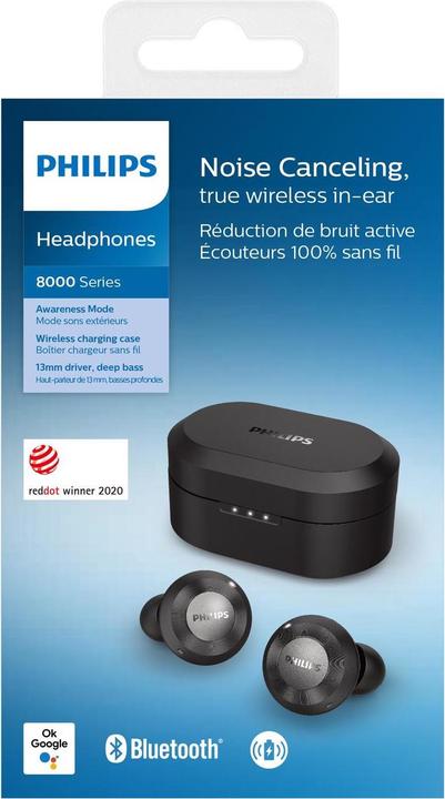 Actual product image Philips TAT8505 (ANC, 6 h, Wireless)